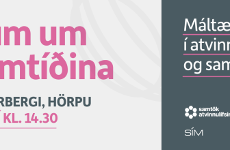 Tölum um framtíðina