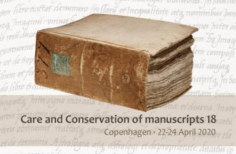 Care and conservations of manuscripts