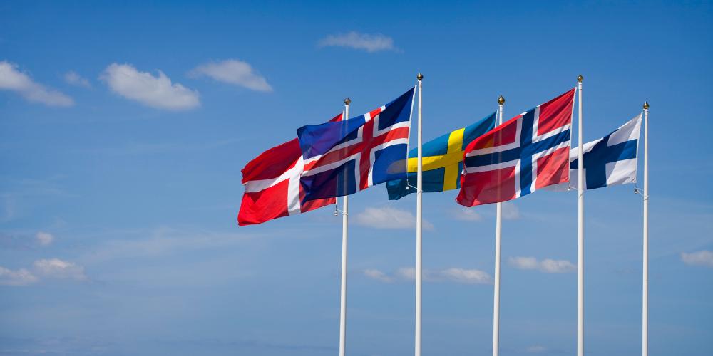 Fánar Norðurlanda