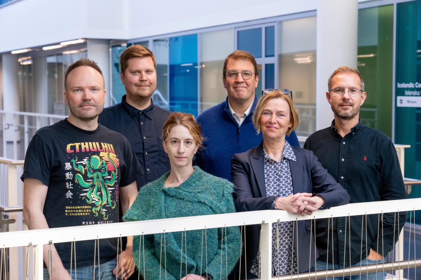 Aðstandendur verkefnisins Nýrómur.