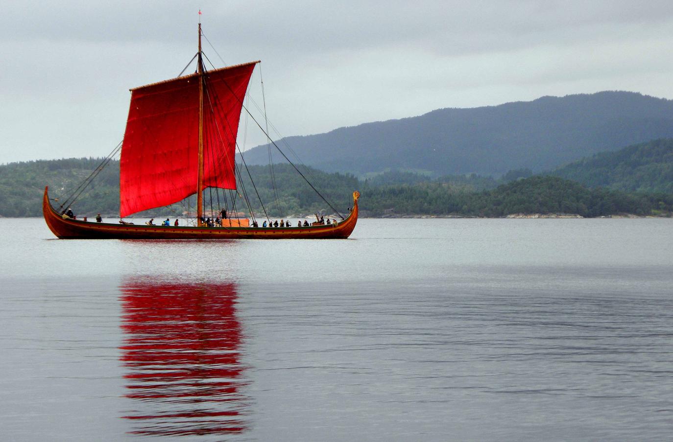 Norska skipið Draken Harald Hårfagre.